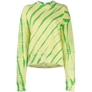 Proenza Schouler White Label PSWL Tie Dye Crewneck Sweatshirt Size XLarge